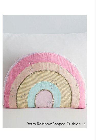 Retro Rainbow Shaped Cushion - Mobile